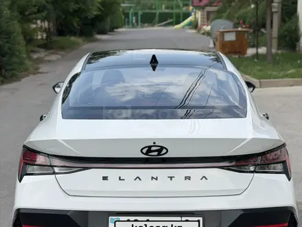 Hyundai Elantra 2023 года за 7 800 000 тг. в Шымкент – фото 5