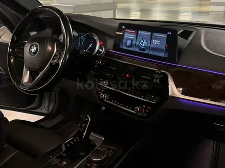 BMW 530 2017 года за 13 800 000 тг. в Алматы – фото 12
