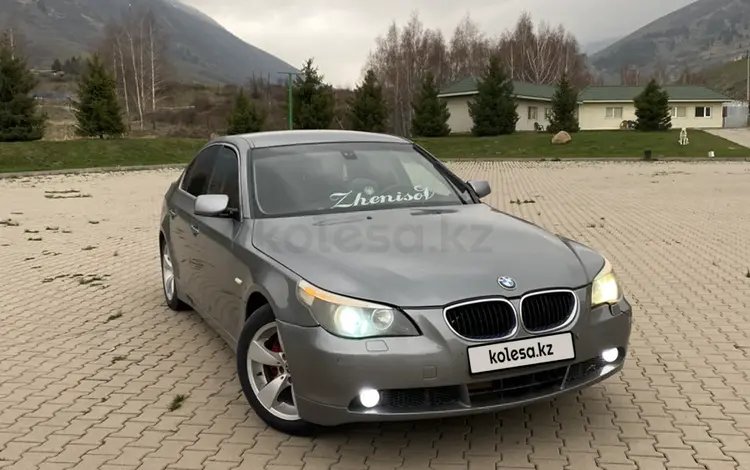 BMW 523 2004 годаүшін5 200 000 тг. в Алматы