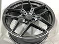 Диски высокого качества R19 9, 5J ET33 5x120 72, 6 Hyper Black за 400 000 тг. в Алматы – фото 5