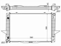 Радиатор охлаждения двигателяfor9 360 тг. в Караганда