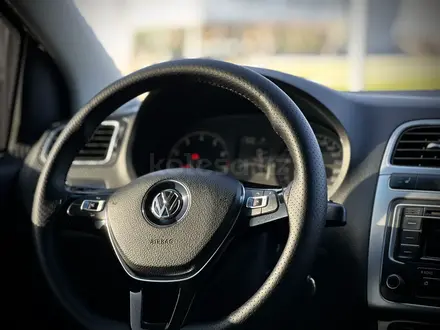 Volkswagen Polo 2015 года за 5 750 000 тг. в Шымкент – фото 9