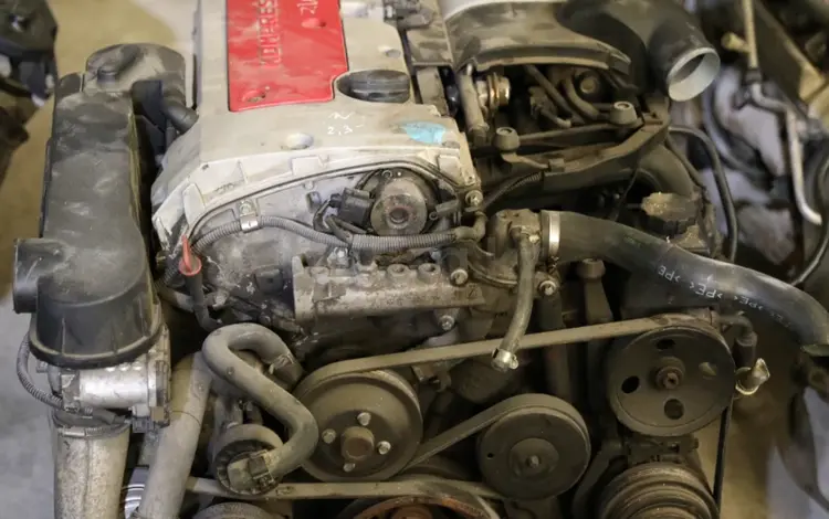 Двигатель M111 (111) плита компрессор 2.3L Mercedes Benz E230 за 400 000 тг. в Шымкент