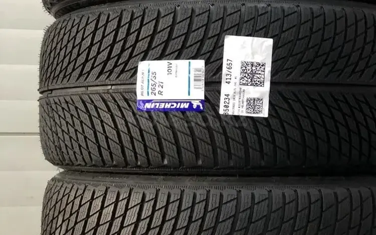 Michelin Pilot Alpin 5 265/35 R21 и 305/30 R21 104V зимние нешипованные шиfor450 000 тг. в Алматы