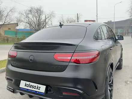 Mercedes-Benz GLE 63 AMG 2017 годаүшін45 000 000 тг. в Шымкент – фото 7