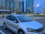 Volkswagen Polo 2019 года за 7 200 000 тг. в Астана – фото 5