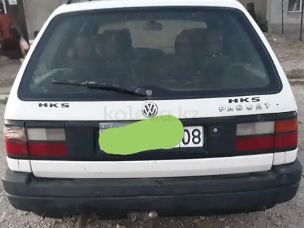 Volkswagen Passat 1990 года за 950 000 тг. в Тараз – фото 2