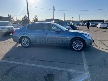 Infiniti G35 2008 года за 7 100 000 тг. в Алматы – фото 6