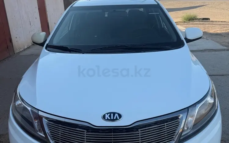 Kia Rio 2014 года за 4 500 000 тг. в Курмангазы