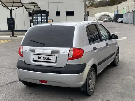 Hyundai Getz 2007 года за 2 600 000 тг. в Алматы – фото 4