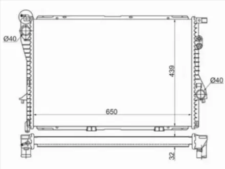 Радиатор за 33 000 тг. в Астана