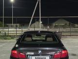 BMW 528 2013 года за 9 300 000 тг. в Туркестан – фото 3