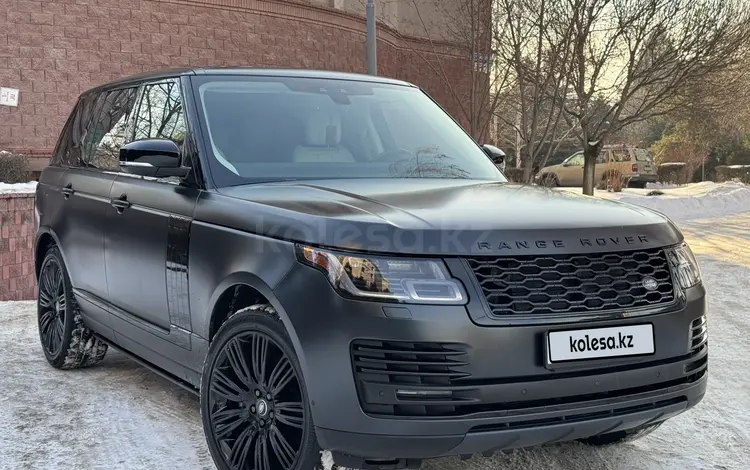 Land Rover Range Rover 2018 года за 33 000 000 тг. в Алматы