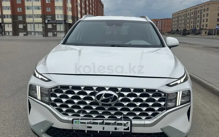 Hyundai Santa Fe 2021 года за 11 300 000 тг. в Актобе