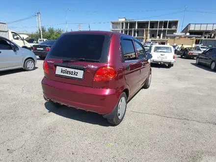 Daewoo Matiz 2014 года за 2 200 000 тг. в Туркестан – фото 8