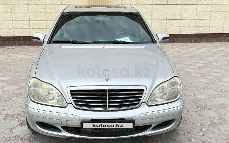 Mercedes-Benz S 500 2001 годаүшін4 500 000 тг. в Актау