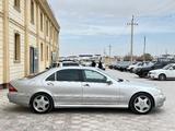 Mercedes-Benz S 500 2001 годаүшін4 500 000 тг. в Актау – фото 3