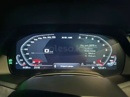 BMW X5 M 2021 года за 65 000 000 тг. в Шымкент – фото 10
