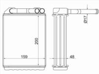 Радиатор печки за 8 150 тг. в Шымкент