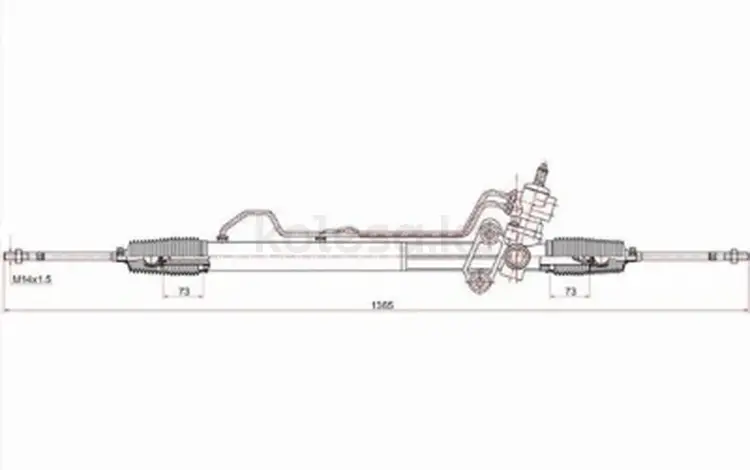 Рейка рулевая за 72 550 тг. в Шымкент