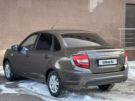 ВАЗ (Lada) Granta 2190 2018 года за 3 400 000 тг. в Астана – фото 6