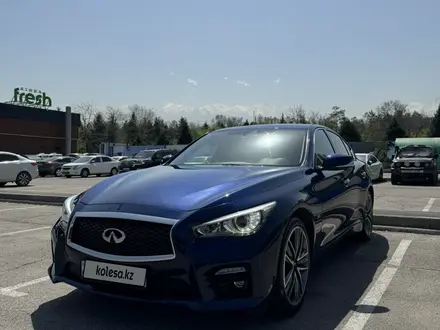 Infiniti Q50 2016 года за 11 000 000 тг. в Алматы – фото 3