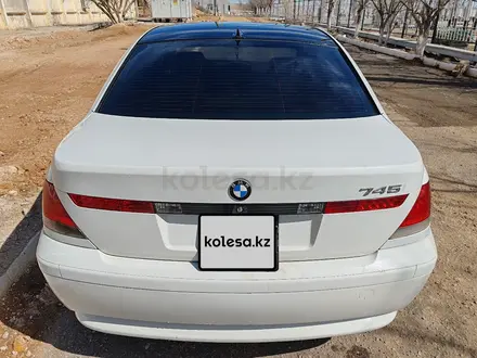 BMW 745 2002 года за 3 800 000 тг. в Жезказган – фото 4