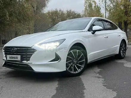 Hyundai Sonata 2021 года за 13 000 000 тг. в Алматы – фото 2