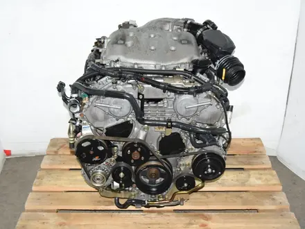 Двигатель на infiniti fx35 vq35 установка масло в подарок (VQ35DE/VQ40) за 52 100 тг. в Алматы – фото 4