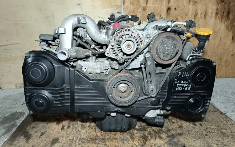 Двигатель EJ204 AVCS Ej20 2.0 Subaru Impreza Legacy Forester Субару Импрезаүшін400 000 тг. в Караганда