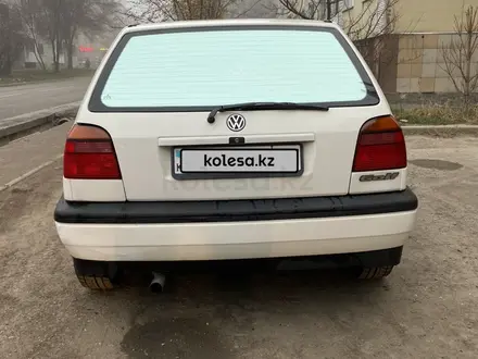 Volkswagen Golf 1993 года за 1 900 000 тг. в Алматы – фото 5