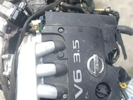 Двигатель Nissan 3.5 24V VQ35 Инжектор + за 440 000 тг. в Тараз – фото 2