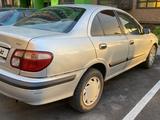 Nissan Almera 2002 года за 1 300 000 тг. в Алматы – фото 3