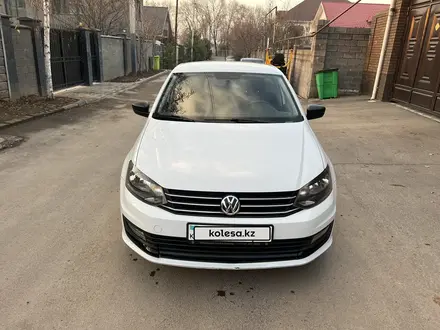 Volkswagen Polo 2020 года за 6 700 000 тг. в Алматы – фото 2