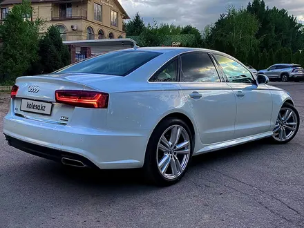Audi A6 2017 года за 12 490 000 тг. в Алматы – фото 7