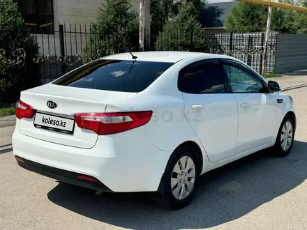 Kia Rio 2014 года за 4 950 000 тг. в Алматы – фото 10