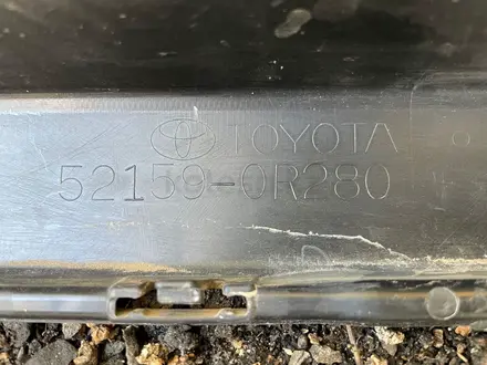 Накладка на бампер задняя Toyota Rav4 от 2019- за 35 000 тг. в Караганда – фото 6