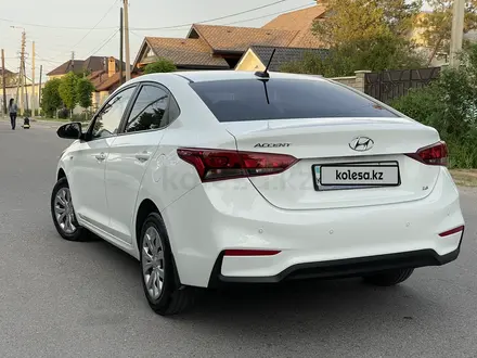 Hyundai Accent 2018 года за 6 900 000 тг. в Тараз – фото 7