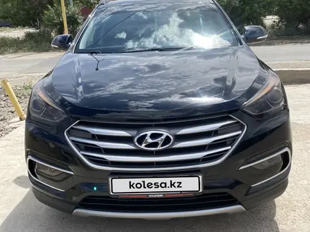 Hyundai Santa Fe 2017 года за 12 000 000 тг. в Жезказган – фото 2