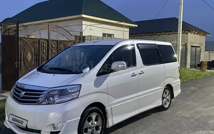 Toyota Alphard 2008 года за 10 500 000 тг. в Шымкент