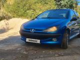 Peugeot 206 2005 года за 1 500 000 тг. в Талдыкорган – фото 2