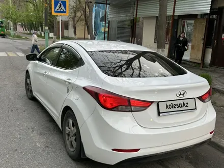 Hyundai Elantra 2014 года за 5 100 000 тг. в Шымкент – фото 3