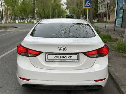 Hyundai Elantra 2014 года за 5 100 000 тг. в Шымкент – фото 4
