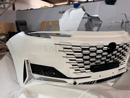 Changan uni k бампер передний белый за 5 000 тг. в Астана – фото 2