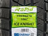 235/55R18 Rapid Ice Knight за 39 000 тг. в Алматы