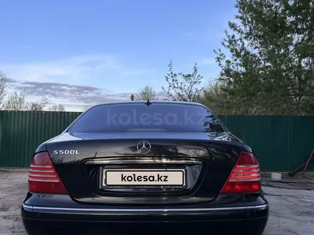 Mercedes-Benz S 500 2002 года за 4 500 000 тг. в Талдыкорган – фото 4