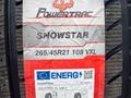 Powertrac 265/45R21 Snowstar за 65 000 тг. в Шымкент