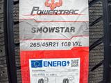 Powertrac 265/45R21 Snowstar за 65 000 тг. в Шымкент