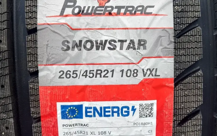 Powertrac 265/45R21 Snowstarүшін65 000 тг. в Шымкент