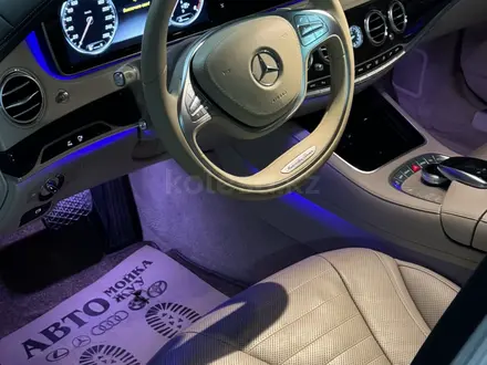 Mercedes-Benz S 500 2014 года за 27 000 000 тг. в Алматы – фото 11